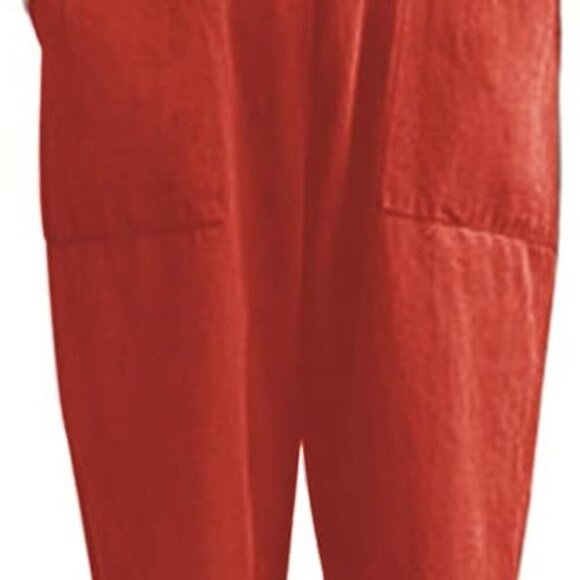 Women's Baggy Plus Size Overalls Jumpsuits Wide Leg Harem Pants Casual Rompers - Picture 1 of 4